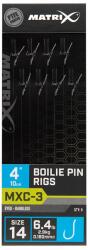 Matrix MXC-3 Boilie Pin Rig 10cm 0.18mm 14-es méret / 8x