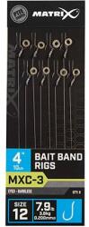 Matrix MXC-3 Bait Band Rig 10cm 0.18mm size 14 / 8x (GRR055)