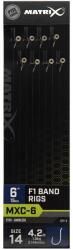 Matrix MXC-6 F1 Band Rig 15cm 0.14mm méret 14 / 8x