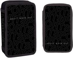 Daemi Felszerelt tolltartó, 2 cipzárral, 29 darabos, SPORT WORK OUT (ROB-SC2918)