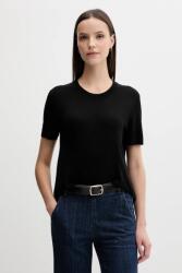 Benetton selyem póló - fekete S