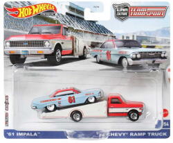 Mattel Hot Wheels Premium Team Transport - 61 Impala / 72 Chevy Ramp Truck (10230)