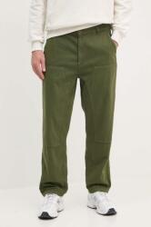 Benetton nadrág vászonkeverékből - zöld 44