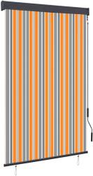 vidaXL sárga és kék kültéri roló 120 x 250 cm (145962)