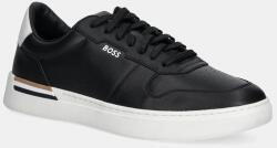 BOSS bőr sportcipő Clint - fekete Férfi 44