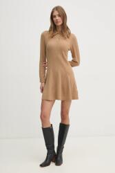 Tommy Hilfiger gyapjú ruha - bézs M - answear - 51 990 Ft