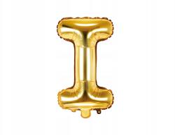 Party Deco Fólia lufi, Size 35cm, arany, I betű