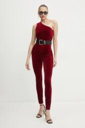 Guess bársony kezeslábas BAILEY - burgundia L