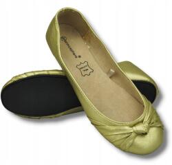 Atmosphere Arany Színű Primark Bőr Női Balerinacipő, Size 38, lakkozott bőr (7rt ZŁOTE BALERINY PRIMARK R 38)