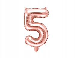 Party Deco fólia lufi, Size 35cm, rozé arany