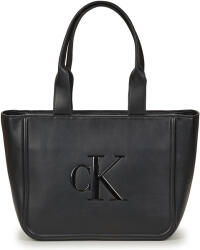 Calvin Klein Genți de umăr Femei BOLD CK MEDIUM TOTE Calvin Klein Jeans Negru Unic