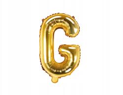 Party Deco Fólia Lufi "G" betű, 35cm, arany