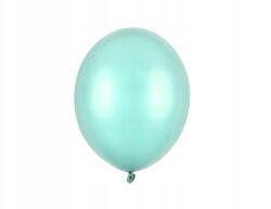Party Deco Lufik Strong, Size 27cm, Metallic Mint Green, 100db