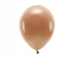 Party Deco Lufik Eco, pasztell csokoládébarna, 26cm, 10 db