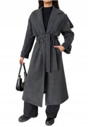  Női Hosszú Ujjú Kabát Szürke 42-ES