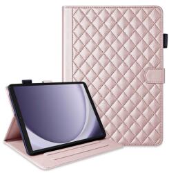  LATTICE Husă rabatabilă pentru Samsung Galaxy Tab A11 roz