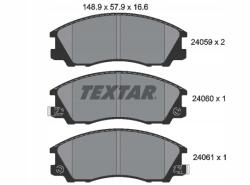 Textar Fékbetét készlet, tárcsafék Textar 2405901