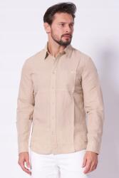 Calvin Klein Bézs lenvászon ing, Size XL, férfi (J30J327295 PF0)