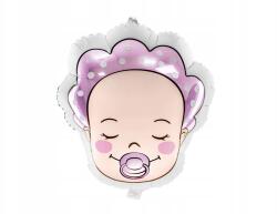 Party Deco Bobas Fólia lufi Lány, 40×45cm, mix