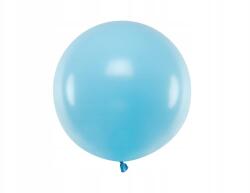 Party Deco Kerek lufi, Size 60cm, Pastel Light Blue
