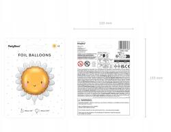 Party Deco Fólia Lufi Nap, vegyes színek, kb. 70cm