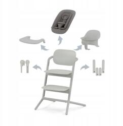 Cybex Lemo 4 az 1-ben etetőszék Suede Grey (4063846171576)