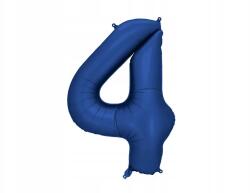Party Deco Fólia lufi "4", Size 86cm, sötétkék