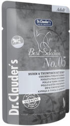 Dr.Clauder's Dr. Clauder's Best Selection No 05 - Csirke és tonhal spenóttal, 16x85g