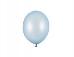 Party Deco Lufik, 12cm, Metallic Baby Blue, 100db