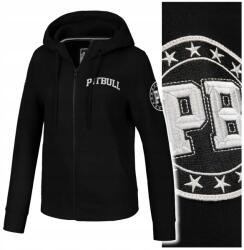 Pitbull Pit Bull Tyrian Női kapucnis pulóver, Size S, fekete (Bluza)