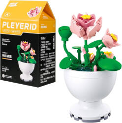 Sluban Flowers - Cserepes lótusz "A" építőjáték készlet (M38-B1077A)