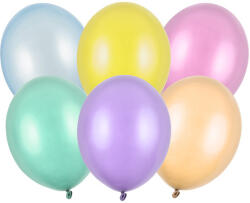 Party Deco Lufik Strong, 23cm, gyöngyház mix, 100db