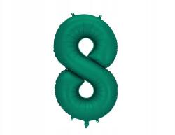 Party Deco Fólia lufi, üvegzöld, Size 86cm