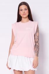 Pinko Rózsaszín pamut póló Pinko, Size XS, 100% pamut (104268 A2C0 P67)