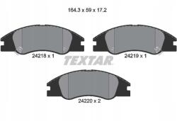 Textar Fékbetét készlet, tárcsafék Textar 2421801
