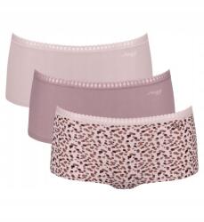Sloggi Go Crush Short, 3 db Női alsónadrág, Size M, organikus pamut (10219652V001-1235)