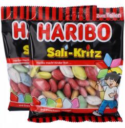 HARIBO Gyümölcsös Lakricos Zselécukorka Haribo Sali-Kritz 160g (4001686103180)