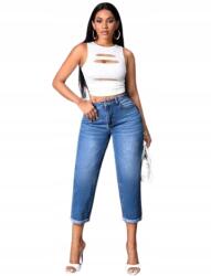 Shein Női Farmer Nadrág 7/8 W28/L32