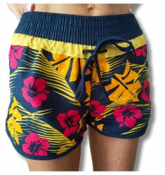 Primark Női nyári rövidnadrág, Size S, virágos, 100% poliészter, kerékpározáshoz (LATO PLAŻA SPACER BASEN WODA MORZE JEZIORO)