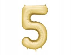 Party Deco Fólia lufi, Size 5, 86cm, arany
