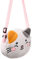 PUCKATOR Keresztpántos válltáska, 15x19x6cm, plüss, Édes Állatok, Lola, a Macska (PCT-PBAG04)