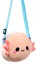 PUCKATOR Keresztpántos válltáska, 15x18x6cm, plüss, Édes Állatok, Maddie, az Axolotl (PCT-PBAG03) - mesescuccok