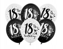 Party Deco Lufik, 30cm, 18th! birthday, mix