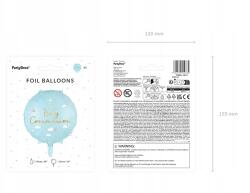 Party Deco Fólia lufi, Holy Communion, mix, 45cm, I. Gyermek Áldozás