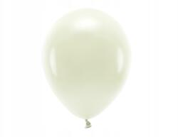Party Deco Lufik Eco, 30cm, krémszínű, 100db