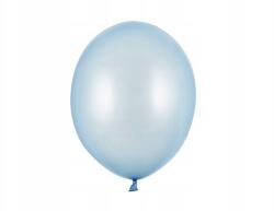 Party Deco Lufik Strong, 30cm, Metallic Baby Blue, 10db/csomag