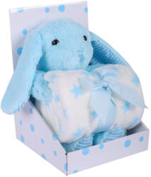 DuetBaby Babatakaró plüss állatkával KÉK (DB562-K)