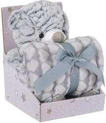 DuetBaby Babatakaró plüss állatkával SZÜRKE (DB562-SZ)