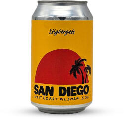 Stigbergets Bryggeri San Diego | Stigbergets| 0, 33L - 5%