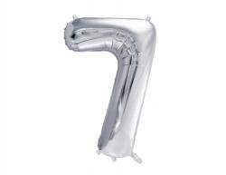 Party Deco Fólia lufi, Size 72cm, ezüst
